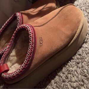 UGG Chestnut Shearling Lined Slip-On
